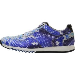 Floris van Bommel Sneakersy niskie bright blue. Niebieskie buty sportowe na co dzień męskie Floris van Bommel, z materiału. Za 839.00 zł.
