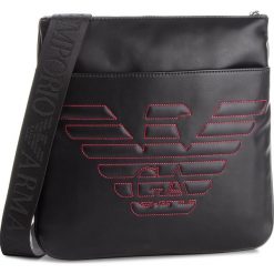 Saszetka EMPORIO ARMANI - Y4M180 YG90J 82 Black/Red Stit.Eagl. Czarne saszetki męskie marki Emporio Armani, ze skóry ekologicznej, młodzieżowe. Za 639.00 zł.