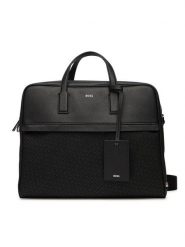 BOSS Torba na laptopa 50548188 Czarny. Czarne torby na laptopa męskie Boss, bez wzorów, ze skóry. Za 1,269.00 zł.