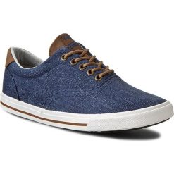 Trampki SPRANDI M188SS16-01. Niebieskie trampki męskie Sprandi, bez wzorów, z materiału, bez zapięcia. Za 79.99 zł.