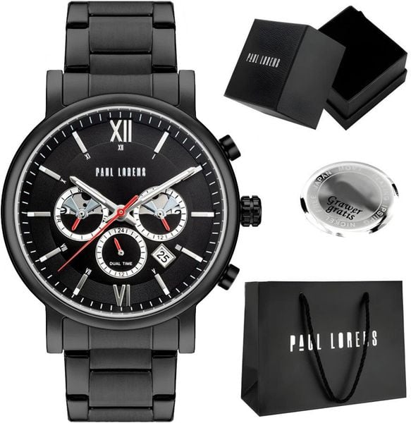 Zegarek męski Paul Lorens MODERO-1A5 Z GRAWEREM. Zegarki męskie Paul Lorens. Za 229.00 zł.