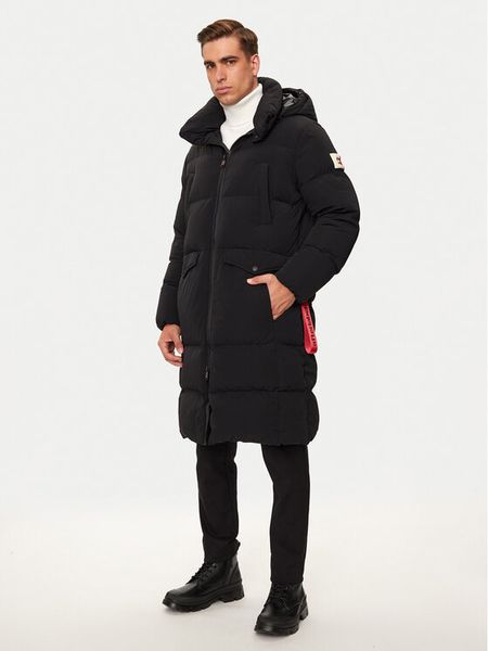 After Label Kurtka puchowa Alaska A00014 Czarny Regular Fit. Czarne kurtki męskie After Label, l, bez wzorów, z puchu, bez ramiączek, bez kaptura. Za 2,589.00 zł.