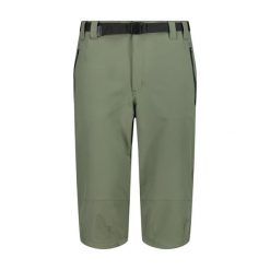 Szorty męskie turystyczne CMP 3. Zielone szorty sportowe męskie CMP, bez wzorów, sportowe. Za 209.00 zł.