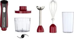 Russell Hobbs 27140-56, Portable blender, 1 L, 500 W, Black, Red, Transparent. Blendery Russell Hobbs. Za 229.04 zł.