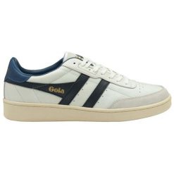 Sneakersy Gola Contact Leather. Białe buty sportowe na co dzień męskie Gola, m, bez wzorów, sportowe, bez ramiączek, bez kaptura. Za 422.00 zł.