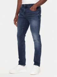 Tommy Jeans Jeansy DM0DM22154 Niebieski Regular Fit. Niebieskie jeansy męskie Tommy Jeans, bez wzorów, z bawełny. Za 469.99 zł.
