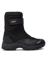 CMP Śniegowce Jotos Snow Boot Wp 39Q4917 Czarny. Czarne buty zimowe męskie CMP, bez wzorów, z materiału, bez obcasa, bez zapięcia. Za 377.39 zł.
