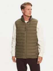 Columbia Kamizelka Powder Lite™ II 2086974 Zielony Slim Fit. Zielone kurtki outdoor męskie Columbia, m, bez wzorów, z syntetyku, bez kaptura, outdoorowe. Za 289.99 zł.