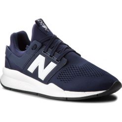 Sneakersy NEW BALANCE - MS247EN Granatowy. Niebieskie buty sportowe na co dzień męskie New Balance, z materiału, klasyczne. Za 399.99 zł.