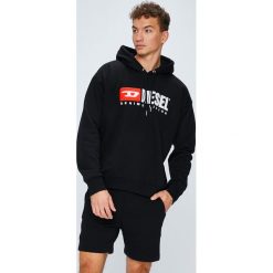 Diesel - Bluza. Bluzy z kapturem męskie Diesel. W wyprzedaży za 399.90 zł.