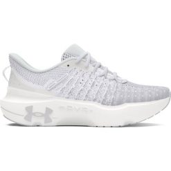 Buty do biegania Under Armour Infinite Elite. Białe buty do biegania męskie Under Armour, bez wzorów, z materiału, bez zapięcia, do biegania. W wyprzedaży za 543.00 zł.
