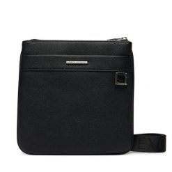 Saszetka Armani Exchange. Czarne saszetki męskie Armani Exchange, bez wzorów, małe. Za 439.99 zł.