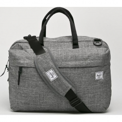 Herschel - Torba Sandford. Szare torby na laptopa męskie Herschel, w paski, z materiału. Za 469.90 zł.