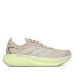 Buty do biegania adidas. Brązowe buty do biegania męskie ADIDAS, bez wzorów, bez zapięcia, do biegania. Za 569.99 zł.