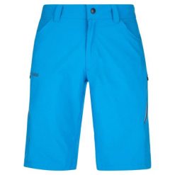 Męskie spodenki rowerowe Kilpi TRACKEE-M. Niebieskie szorty sportowe męskie Kilpi, bez wzorów, sportowe. Za 291.99 zł.