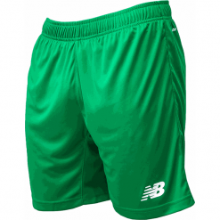Spodenki treningowe EMS6130JGN. Zielone szorty sportowe męskie New Balance, z materiału, sportowe. Za 79.99 zł.