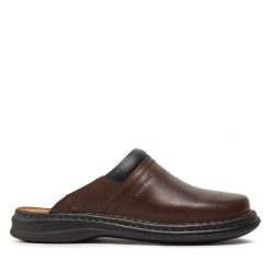 Klapki Josef Seibel. Brązowe klapki i japonki męskie Josef Seibel, bez wzorów. Za 209.99 zł.
