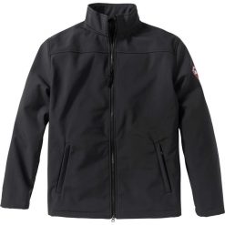 Kurtka softshell Regular Fit bonprix czarny. Kurtki męskie bonprix. Za 179.99 zł.