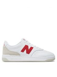 New Balance Sneakersy BB80RTB Biały. Białe buty sportowe na co dzień męskie New Balance, m, bez wzorów, ze skóry, bez ramiączek, bez kaptura. Za 239.99 zł.