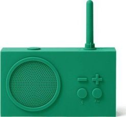 Radio Lexon LEXON FM radio and wireless speaker TYKHO3 Portable, Wireless connection, Green, Bluetooth. Zielone radia Lexon. Za 208.83 zł.