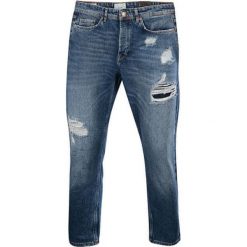 ONLY&SONS Niebieskie dżinsy Beam Exp Med „34 rednio Blue Denim Jeans24 Lng (rozmiar 28). Niebieskie jeansy męskie Only&Sons, bez wzorów, z denimu. W wyprzedaży za 113.00 zł.