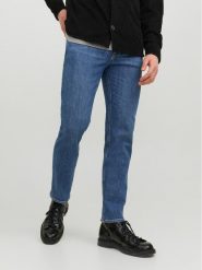 Jack & Jones Jeansy Clark 12237271 Niebieski Regular Fit. Niebieskie jeansy męskie Jack & Jones, bez wzorów, z jeansu. Za 149.99 zł.