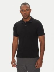 Parajumpers Polo Space 25SMPMPOXF06 Czarny Regular Fit. Czarne koszulki polo męskie Parajumpers, m, bez wzorów, z bawełny, bez kołnierzyka, bez ramiączek. Za 319.99 zł.