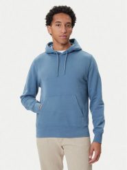Mustang Bluza Bronson 1016966 Niebieski Regular Fit. Niebieskie bluzy nierozpinane męskie Mustang, l, bez wzorów, z bawełny, bez ramiączek, bez kaptura. Za 219.99 zł.