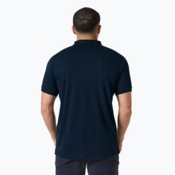 Koszulka polo męska Helly Hansen Hp 1/2 Zip Polo. Niebieskie koszulki polo męskie Helly Hansen, m, bez wzorów, bez kołnierzyka, bez ramiączek. Za 269.99 zł.