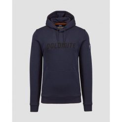 Bluza męska Dolomite Logo DARK BLUE. Niebieskie bluzy nierozpinane męskie Dolomite, m, bez wzorów, bez ramiączek, bez kaptura. Za 579.99 zł.