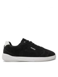 Hugo Sneakersy Riven Tenn 50524249 Czarny. Czarne buty sportowe na co dzień męskie Hugo, m, bez wzorów, z materiału, bez ramiączek, bez kaptura. Za 419.99 zł.