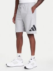 Adidas Szorty sportowe Essentials Big Logo JE8957 Szary Regular Fit. Szare szorty sportowe męskie ADIDAS, bez wzorów, z bawełny, sportowe. Za 109.99 zł.