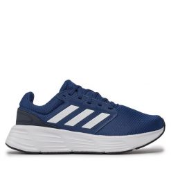 Buty do biegania adidas. Niebieskie buty do biegania męskie ADIDAS, bez wzorów, bez zapięcia, do biegania. Za 249.99 zł.
