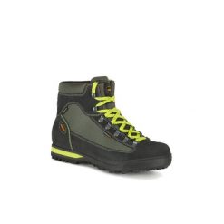 Buty trekkingowe męskie AKU Slope GTX. Czarne buty trekkingowe męskie Aku, bez wzorów, z materiału, za kostkę, bez zapięcia, trekkingowe. Za 939.99 zł.