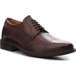 Półbuty GEOX - U Carnaby G U64W1G 00043 C6006 Dk Brown. Eleganckie półbuty męskie marki Geox. W wyprzedaży za 309.00 zł.
