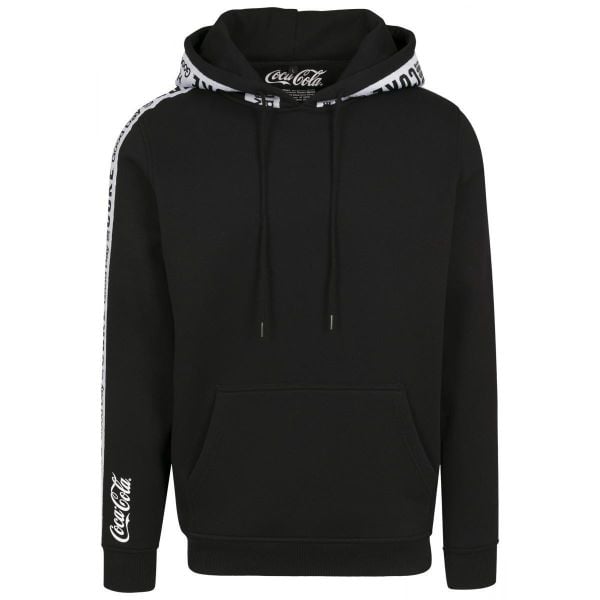 Bluza z kapturem Urban Classic coke tape. Czarne bluzy z kapturem męskie Urban Classics, m, bez wzorów, z kapturem. Za 272.00 zł.