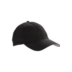 Czapka z daszkiem do golfa. Czarne czapki męskie INESIS, z materiału. Za 19.99 zł.