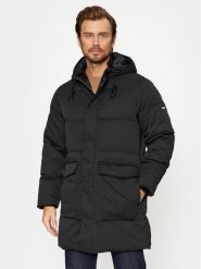 Pepe Jeans Płaszcz zimowy Brad PM402846 Czarny Regular Fit. Czarne płaszcze męskie Pepe Jeans, na zimę, m, bez wzorów, z jeansu, bez kaptura. Za 1,289.00 zł.