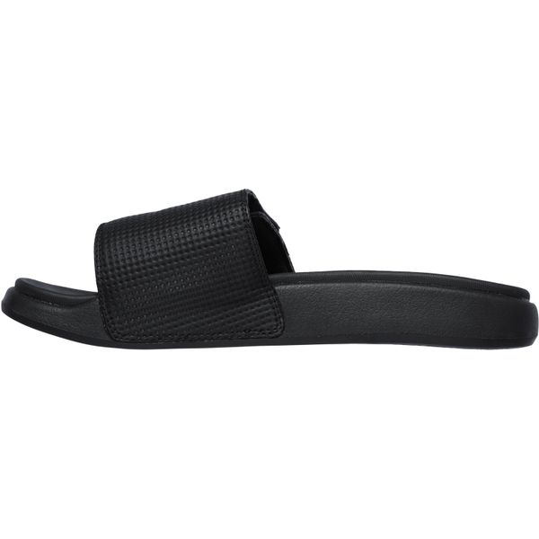 Klapki męskie Skechers Gambix 2.0. Czarne klapki i japonki męskie Skechers, bez wzorów, z gumy. Za 349.00 zł.