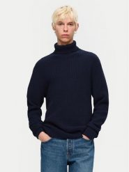 Selected Homme Golf 16094576 Granatowy Regular Fit. Niebieskie kardigany męskie Selected Homme, m, bez wzorów, z bawełny, bez ramiączek. Za 139.99 zł.