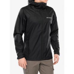 Kurtka przeciwdeszczowa męska Columbia Inner Limits III Jacket. Czarne kurtki męskie Columbia, m, bez wzorów, sportowe, bez ramiączek, bez kaptura. Za 419.00 zł.