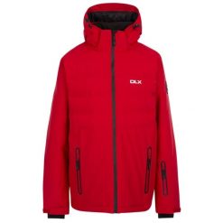 Dlx Randolph- Męska kurtka narciarska Dlx czerwona. Czerwone kurtki narciarskie i snowboardowe męskie DLX, m, bez wzorów, z puchu, bez kaptura, narciarskie. Za 633.99 zł.