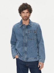 Liu Jo Kurtka jeansowa QA5300 D0257 78263 Granatowy Regular Fit. Niebieskie kurtki męskie Liu Jo, m, bez wzorów, z bawełny, bez ramiączek, bez kaptura. Za 449.99 zł.