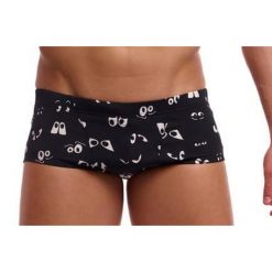 Kąpielówki Funky Trunks Eye Spy - trunki męskie. Czarne kąpielówki męskie FUNKY TRUNKS, m, bez wzorów. Za 159.00 zł.