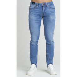 JEANSY STEPHEN SLIM FIT Joop! Jeans. Niebieskie jeansy męskie JOOP! Jeans, z aplikacjami, z bawełny. Za 395.40 zł.
