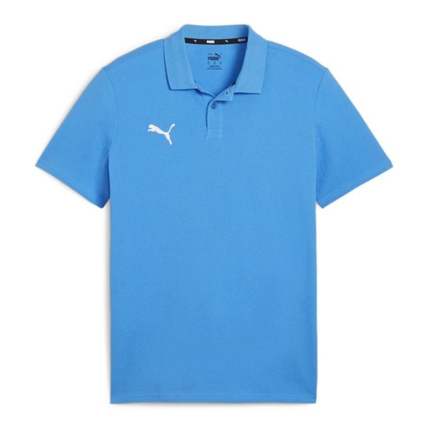 Koszulka sportowa męska Puma Team Goal Casuals Polo. Niebieskie koszulki polo męskie Puma, m, bez wzorów, z bawełny, sportowe, bez kołnierzyka, bez ramiączek. Za 133.50 zł.