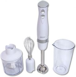 Blender ręczny 3w1 - MPM 700W - Biały. Blendery Mpm. Za 113.47 zł.