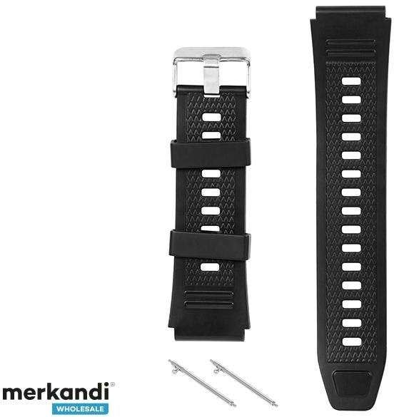 89-103# Pasek do smartwatch blow x18 x19 x21 czarny silikonowy v2. Czarne zegarki smartwatch Blow. Za 25.19 zł.