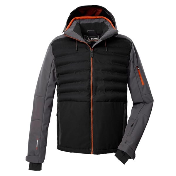 Kurtka puchowa Killtec KSW 72. Czarne kurtki narciarskie i snowboardowe męskie KILLTEC, na zimę, m, bez wzorów, z puchu, bez kaptura, narciarskie. Za 936.00 zł.