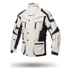 Kurtka turystyczna ADRENALINE PRO TOURING 2.0 kolor czarny/szary, rozmiar XL. Czarne kurtki męskie ADRENALINE, xl, bez wzorów, z materiału, bez ramiączek, bez kaptura. W wyprzedaży za 249.00 zł.